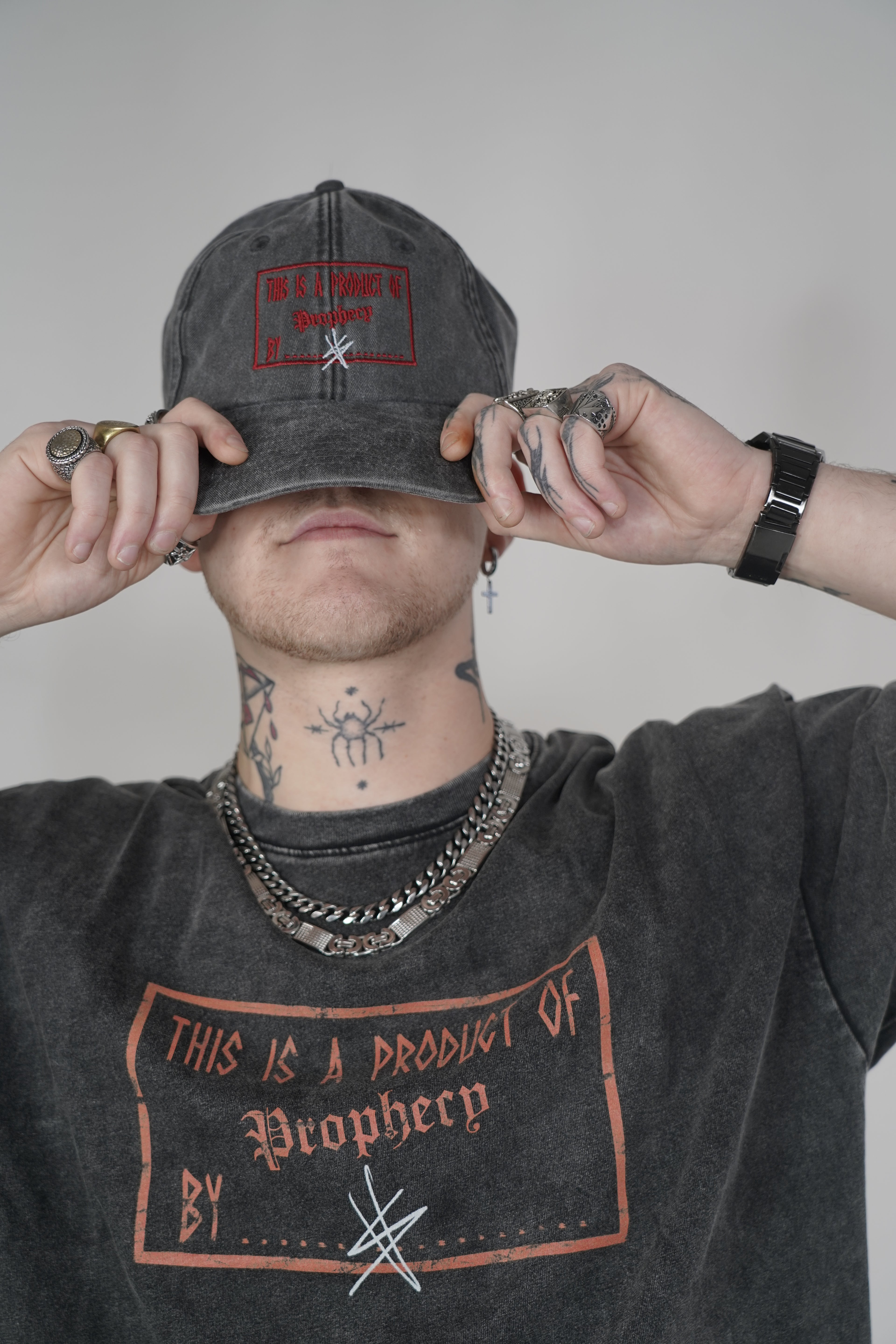 Product Of Prophecy print baseball cap