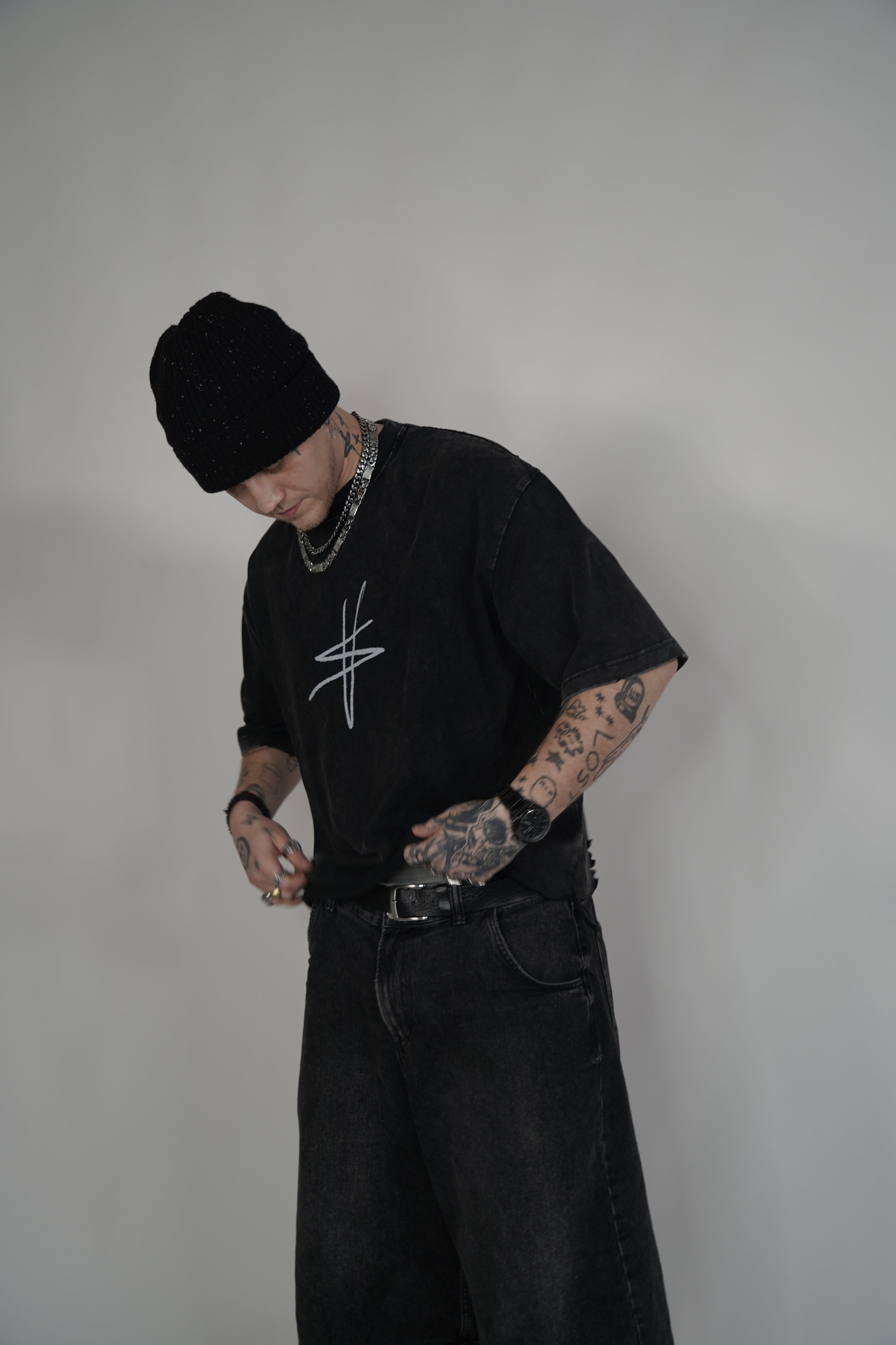 signature print short sleeve