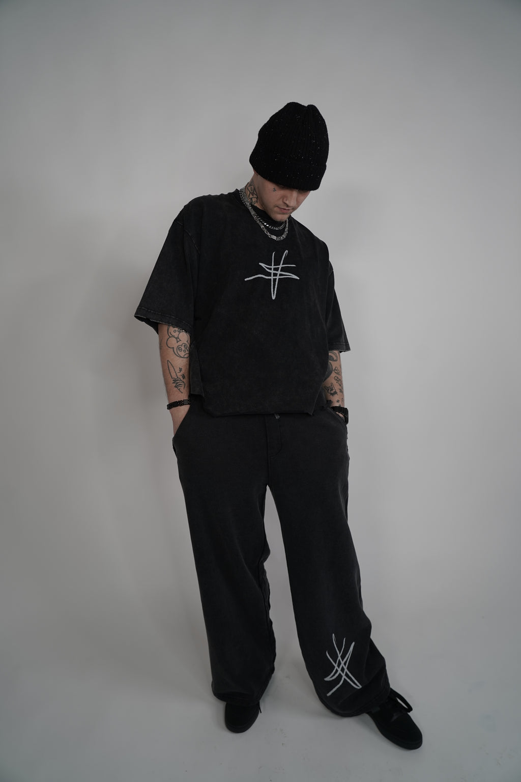 signature print sweatpants