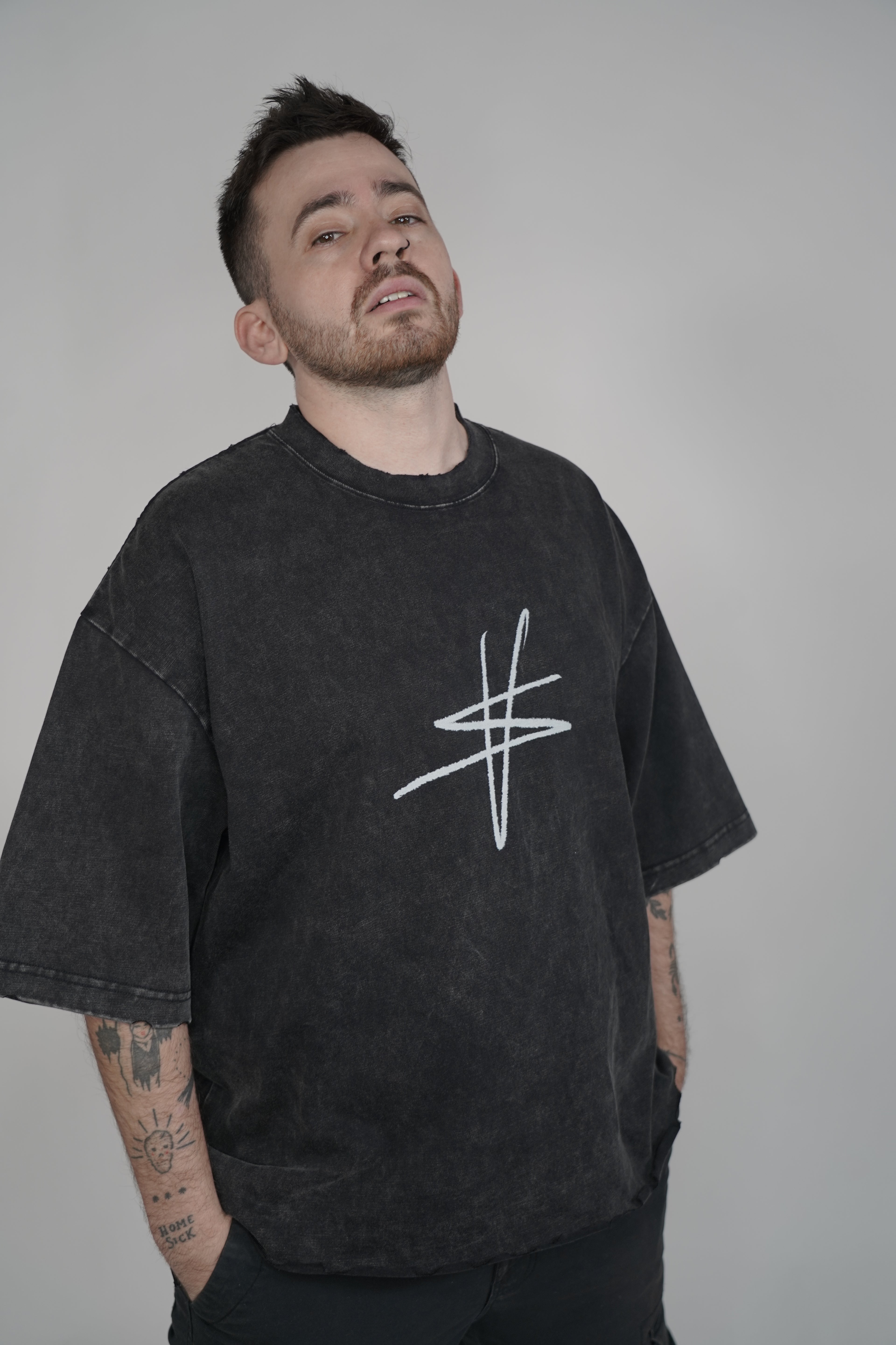 signature print short sleeve